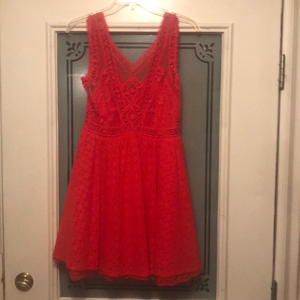 *lowest I will go* Free People vibrant dress